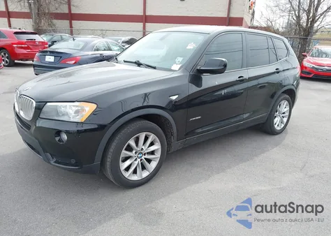 2013 BMW X3 xDrive28I z USA, uszkodzony, nr VIN 5UXWX9C56D0A29074